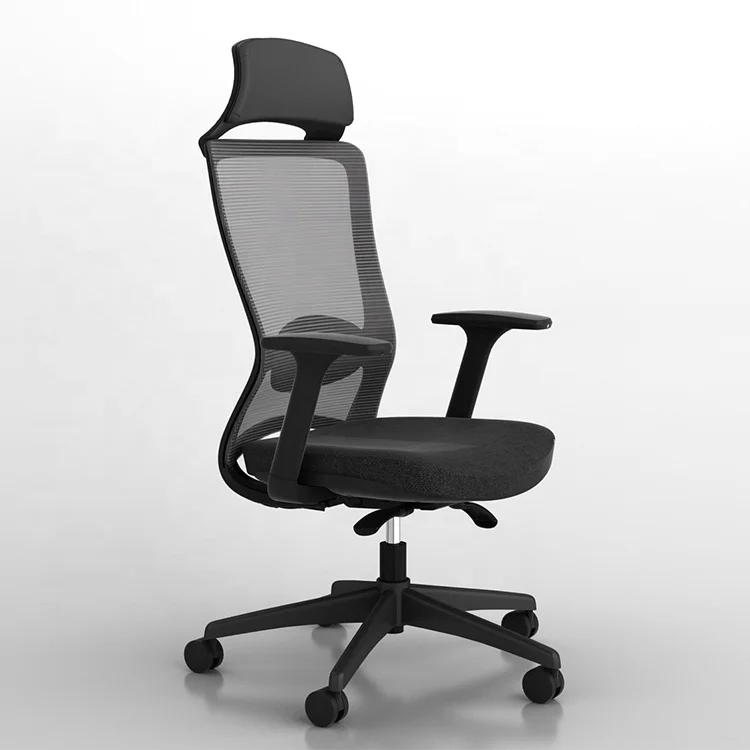 
Competitive Price Office Chair Mesh back and Fabric Seat 