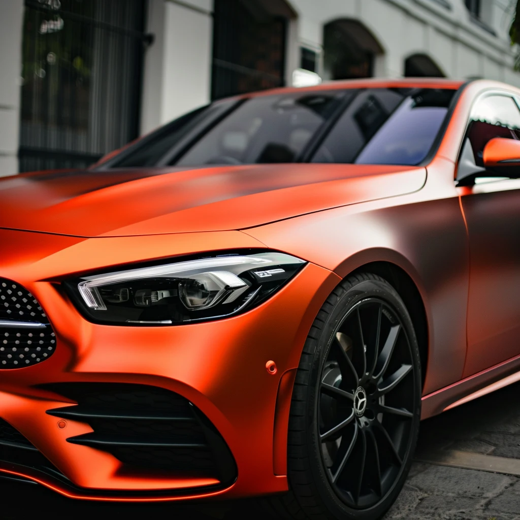 PVC PET Auto Roof Stickers Car Roof Protective Wrapping film Sun proof Self healing Color Coating Protection Car Film
