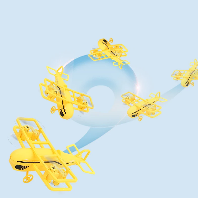 Intelligent Fixed Height Mini Remote Control Plane RC Quadcopter 2.4G Mini Radio Control Drone Toy Flying Toy For Children Gifts