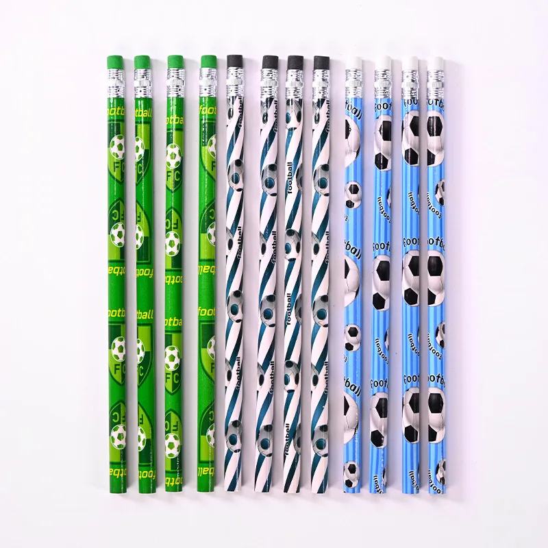 Custom cheap low price wood stationery gift standard pencil set with logo school pencils for children