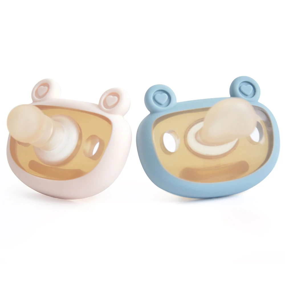 Safety Silicone Soother Soft Nipple Pacifier Silicone Baby Sleeping Pacifier Silicone Baby Nipple Dummy Pacifier