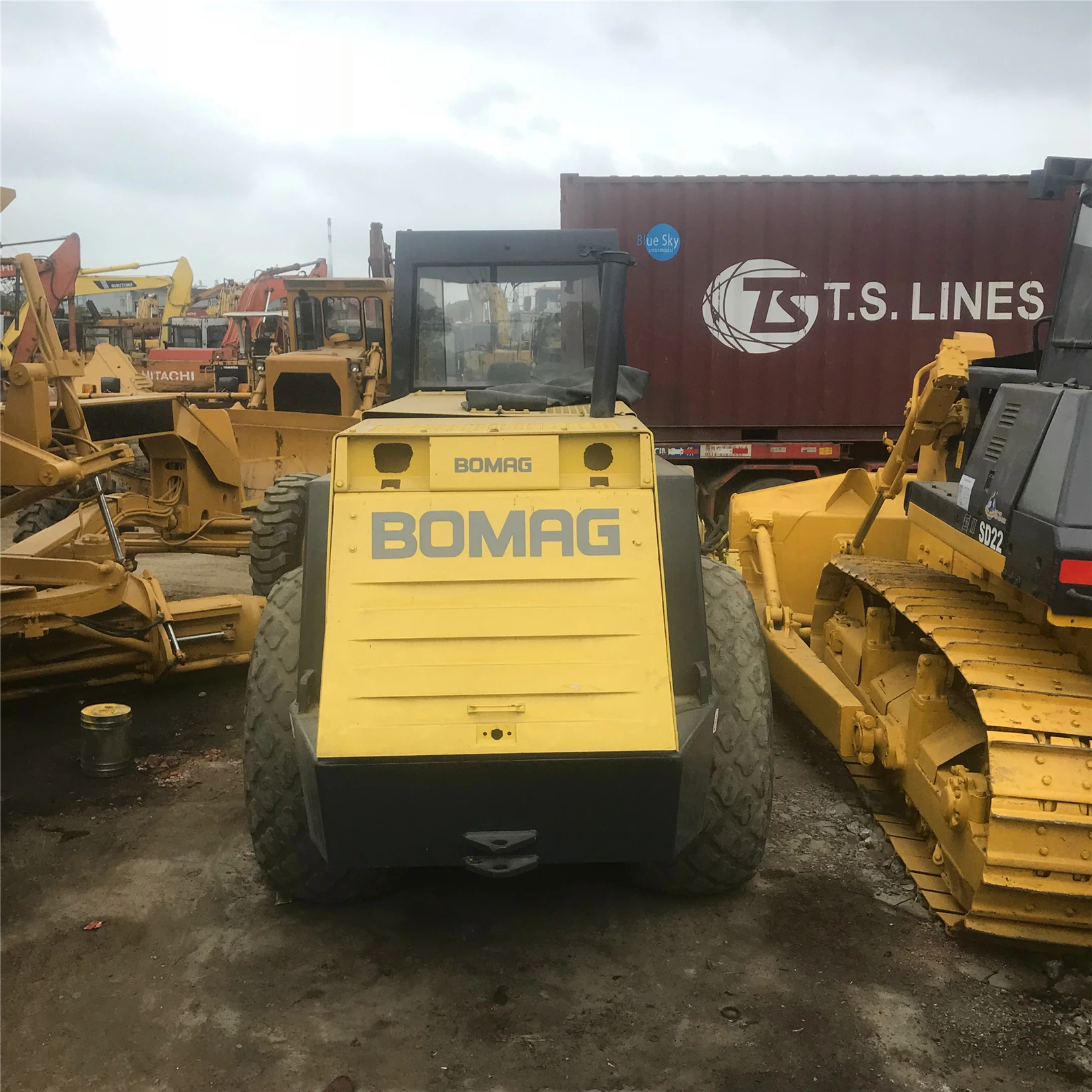  Б/у секундной стрелки Bomag внедорожник ролика BW217D-2 BW219DH-3 BW226DH-4 для продажи с хорошей производительностью и в хорошем