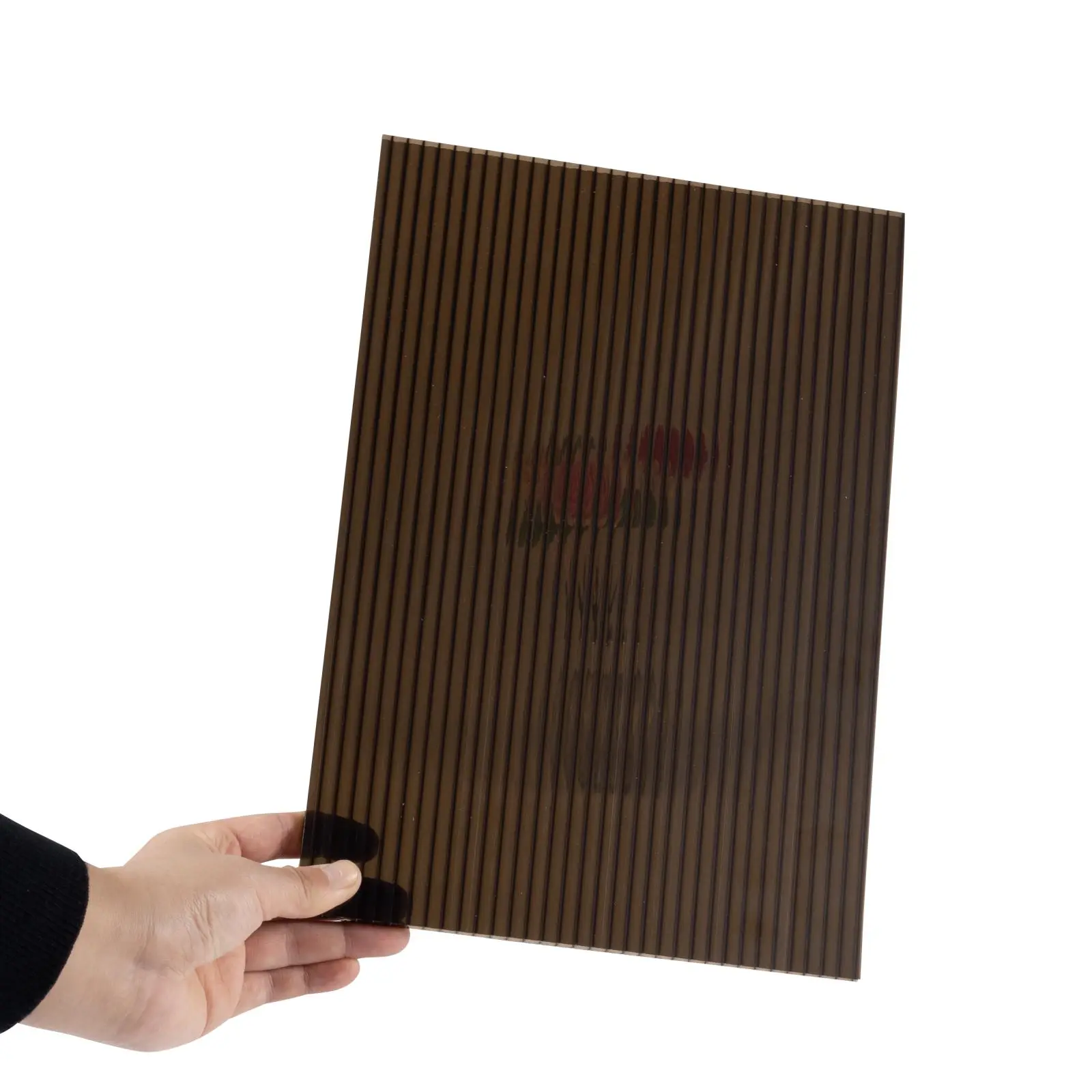 Hot sale UV Coating high impact resistance twin wall polycabronate hollow sheet made in China