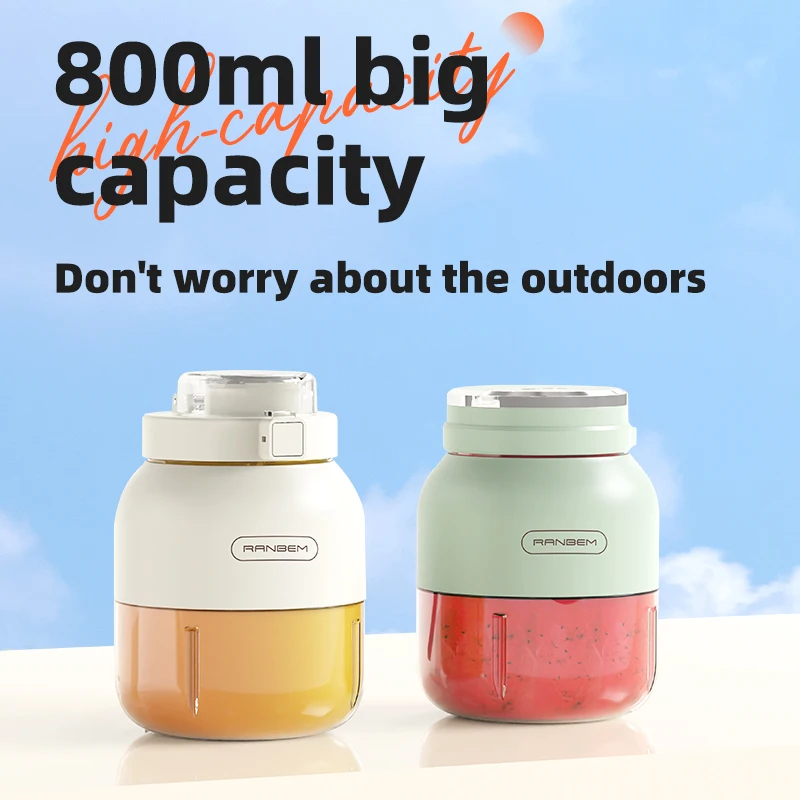 rechargeable spare parts 6 blade mixer  mini electric juicer usb  german cooking food processor portable wireless blender