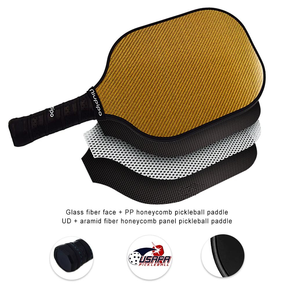 
Factory price Wholesale Carbon Fiber pickleball paddle racket 