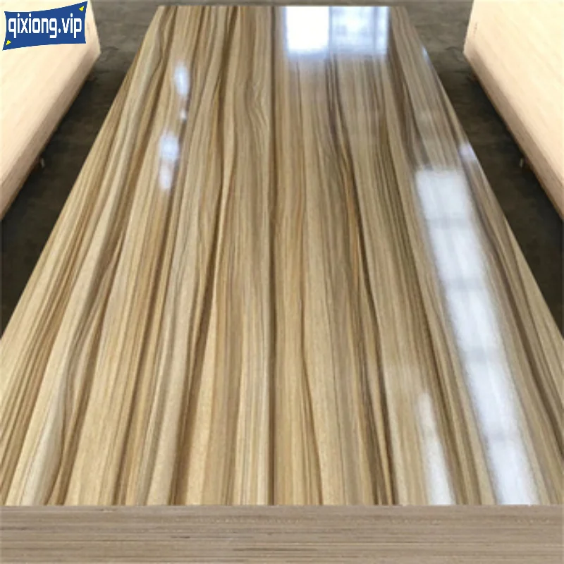 High quality furniture special wood grain natural wood leather melamine plywood