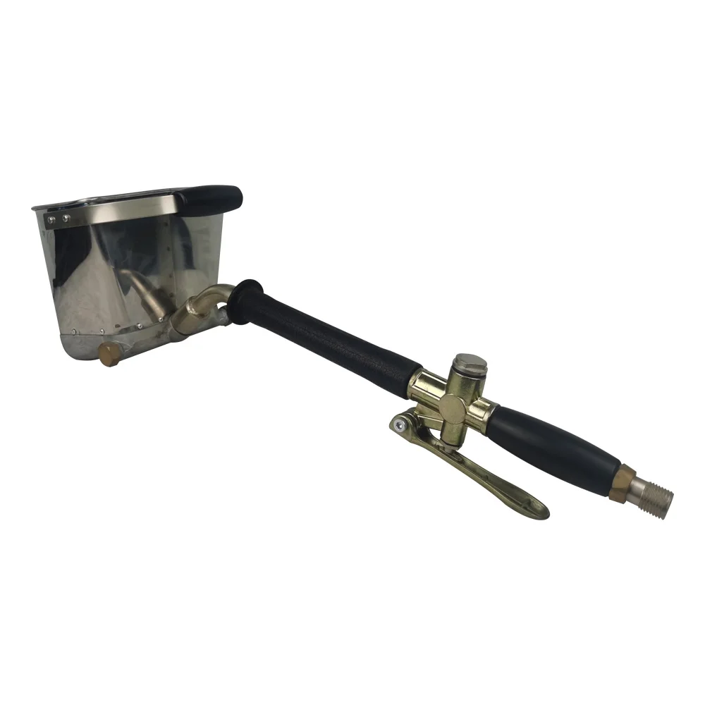 Hot sale  mortar spraying machine Sprayer stucco wall concrete mortar spraying gun cement plastering sprayer machine hopper