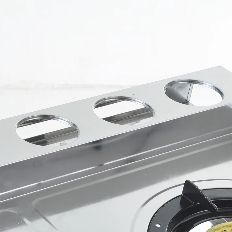 Portable Wok Cooker LPG Catering Burner Vertical Double Stove With Shelf Gas Stove Super Large Firepower Commercial