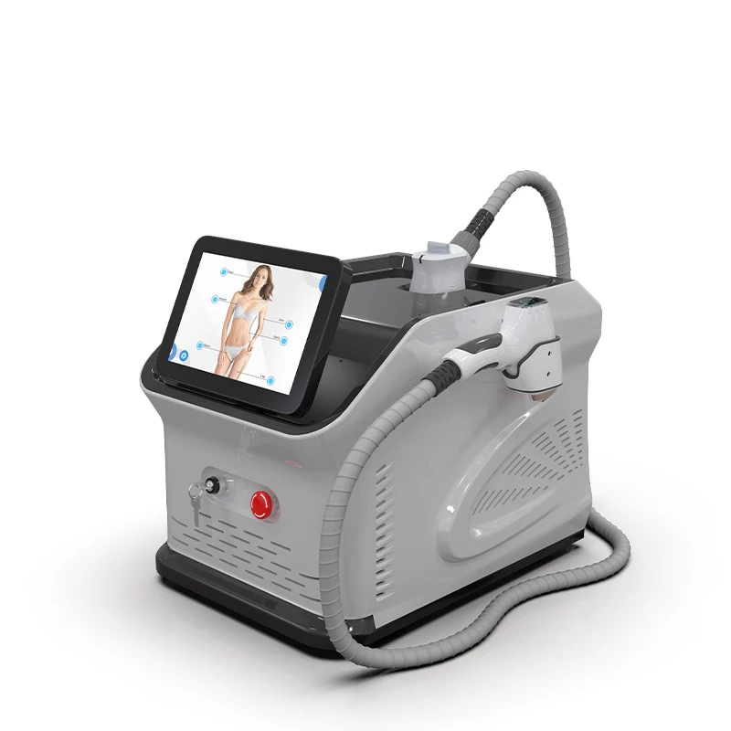 Best selling Portable Soft Light Gentle 3 in 1 808nm Diode Cold Laser Hair Removal Machine Made In China Gentle Laser