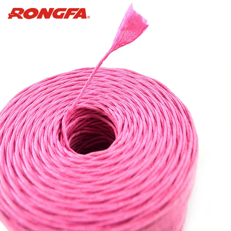 
Colorful Twisted Raffia Paper String for Gift Packing and Decoration 