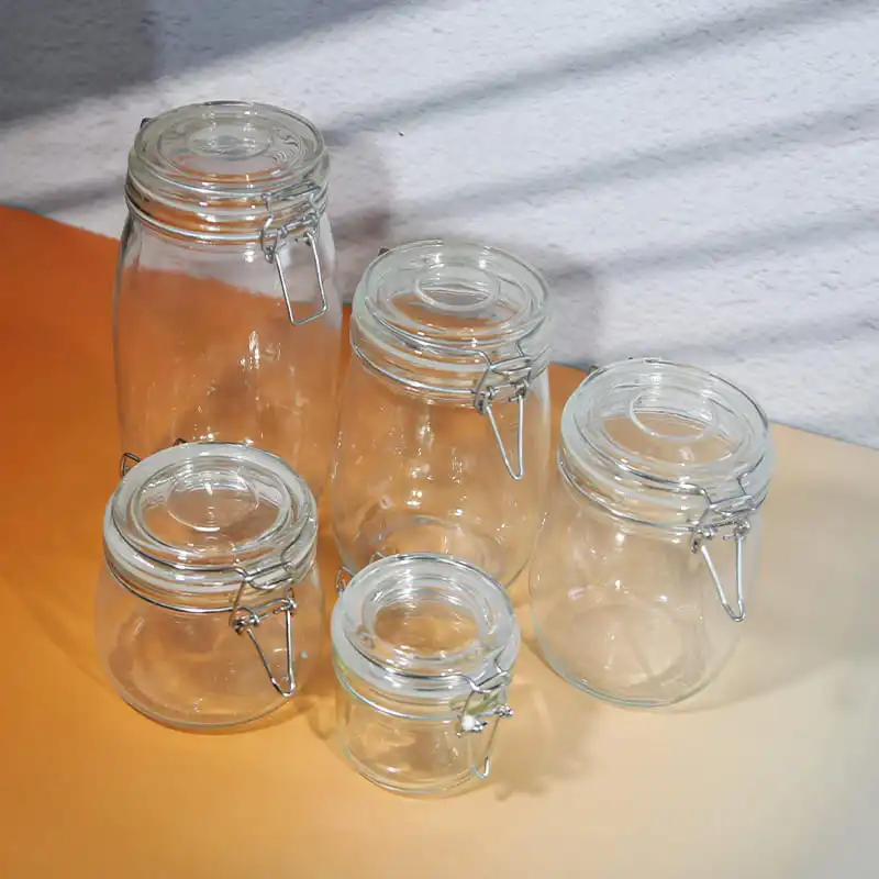 Food Grade Clear Mason Jars: Ideal for Cookie and Jam Storage