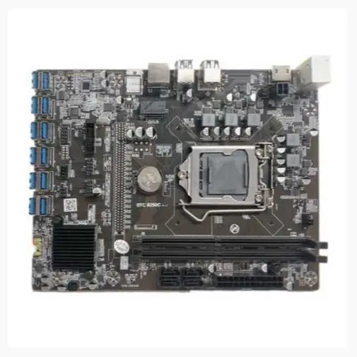 Новые Премиум Материнские платы B250C 12 материнская плата ЦП LGA1151 ОЗУ для ПК геймера USB3.0 PCIE 16X настольная