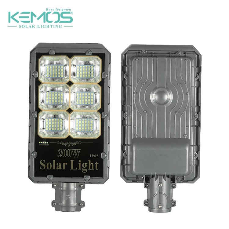 High Lumen Energy Saver Aluminum Outdoor 60 100 200 300 400 W SMD LED Solar Street Light