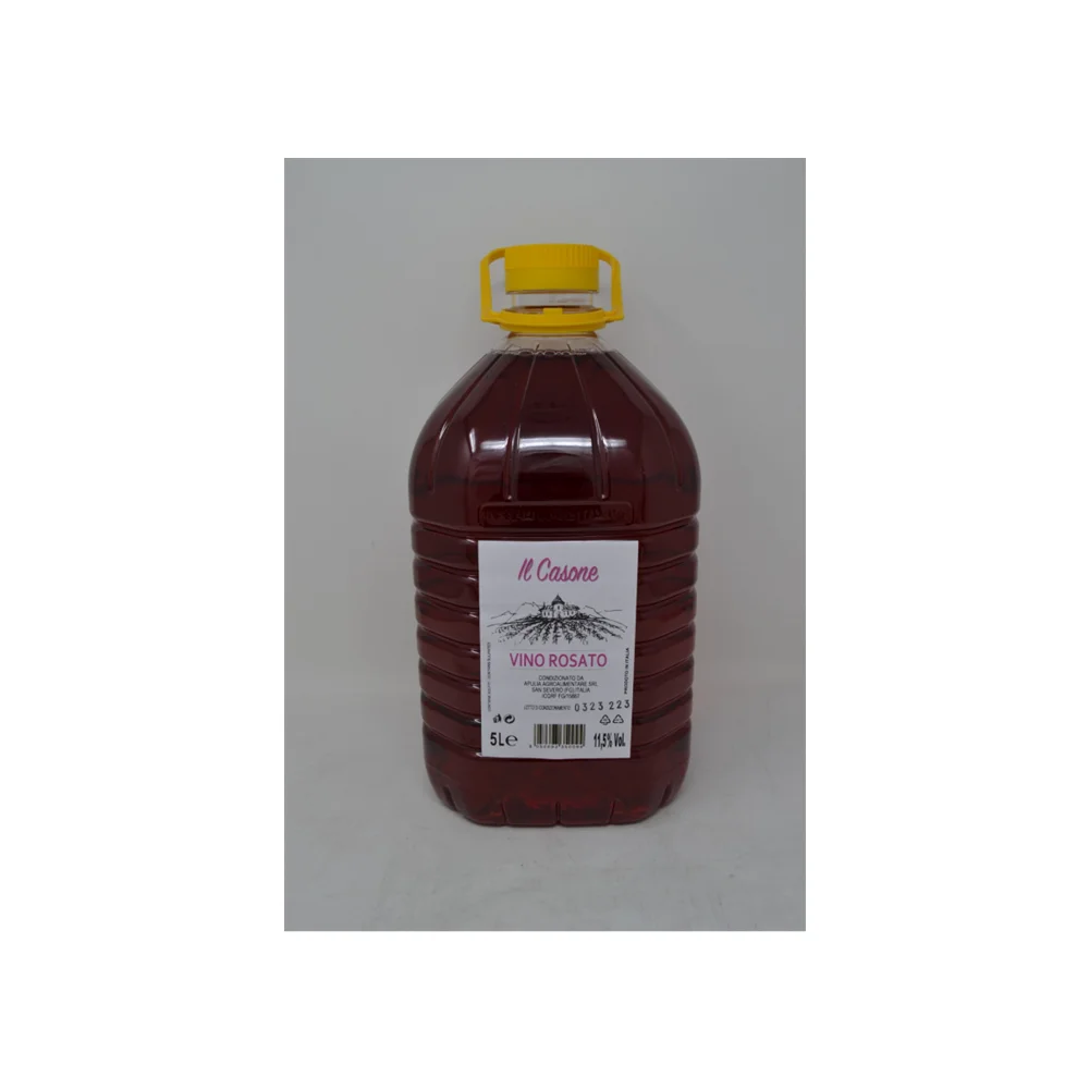Made In Italy High Grade Alcohol Content 12% Rose Wine 5L Store In A Cool Dry Place For Wholesale Export