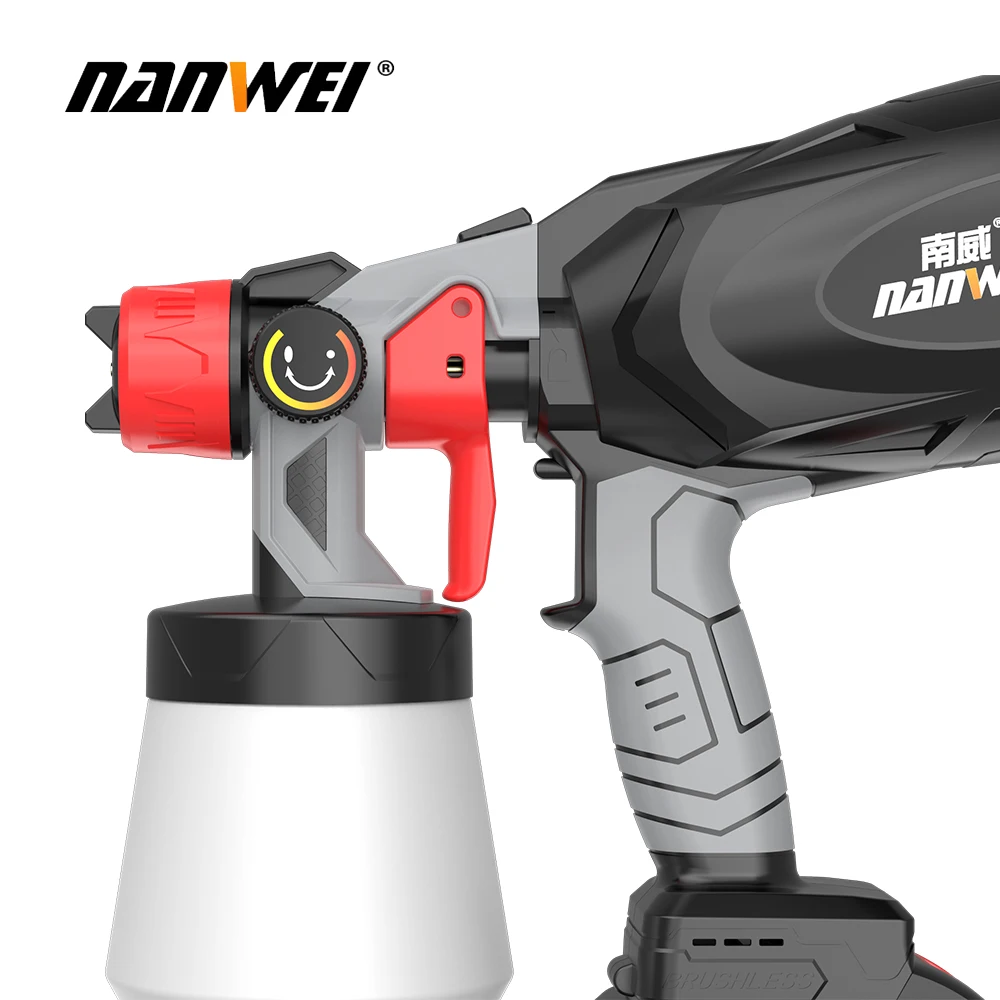 Electric Wall Paint Spray Gun Machine Painting Airless Paint Sprayer Plastic Cordless Paint Sprayer Spray Gun