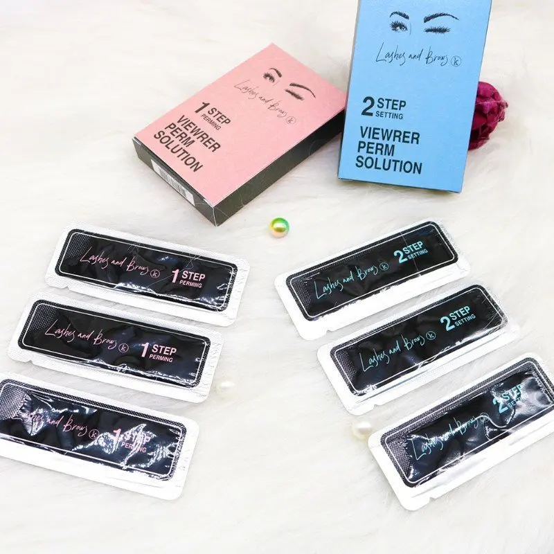 Without sodium bromate eyelash lifting Potion safe  tool Eyelash Curling Perming