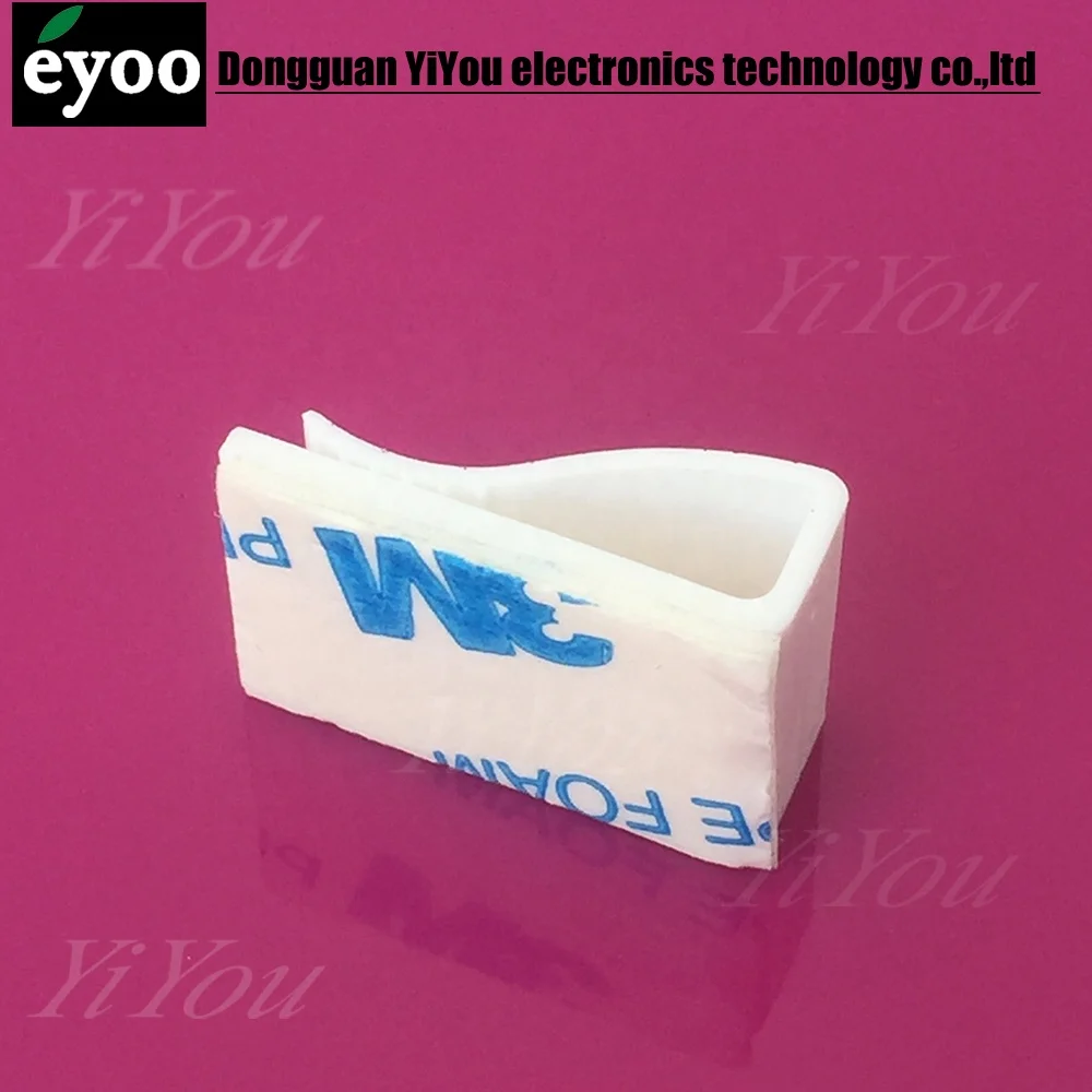 Nylon 66 Power Cord Management Cable Clip Crimping Board Paste Cable clamp