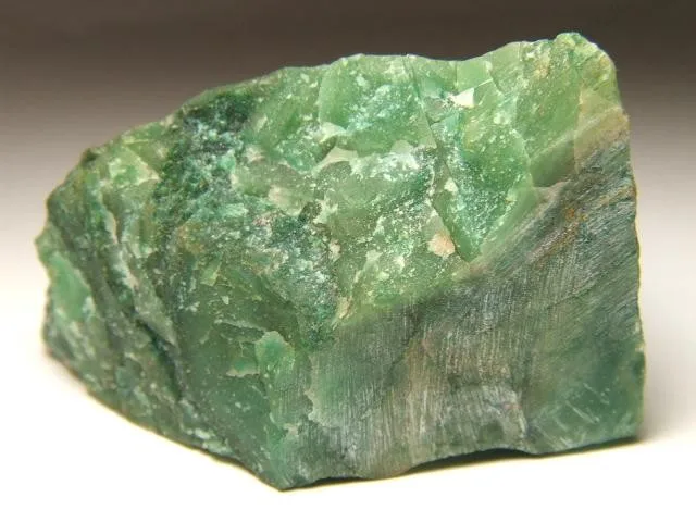 Original Natural Raw Ore Unique Nephrite Ore Lump With Clear Quartz Crystal Mineral Specimen From Pakistan