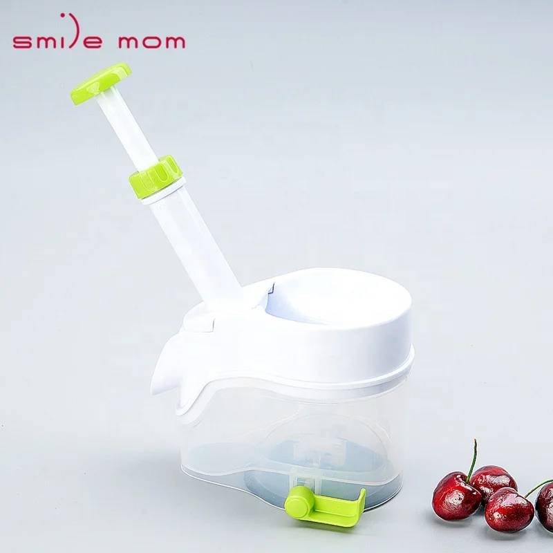 Smile mom 2021 Fruit Tool Hand Cherry Grape Corer Remover Cherry Pitter Kitchen Accessories
