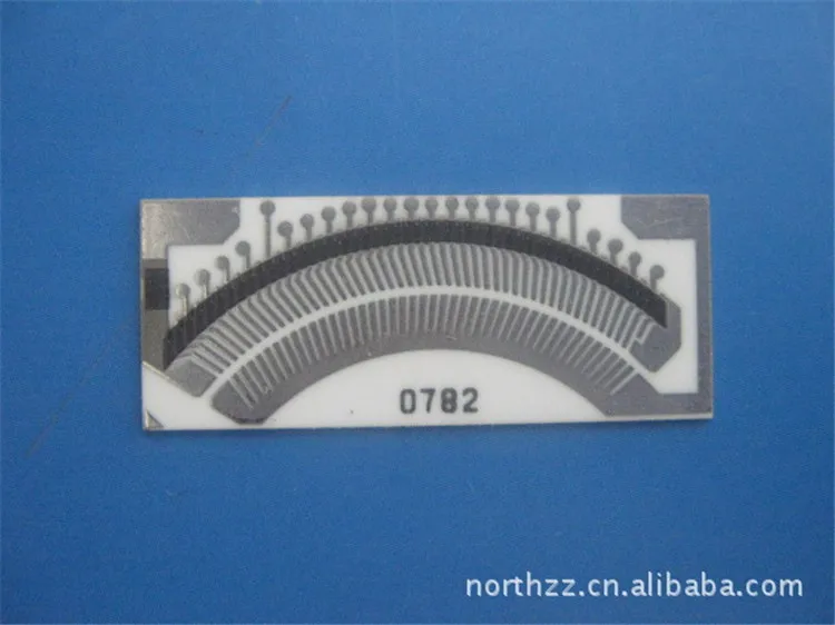 Automobile High Frequency oil level resistance board 3-20um 0.20MM min hole Ceramic Microwave RF cricuit board 1-4 layer PCB