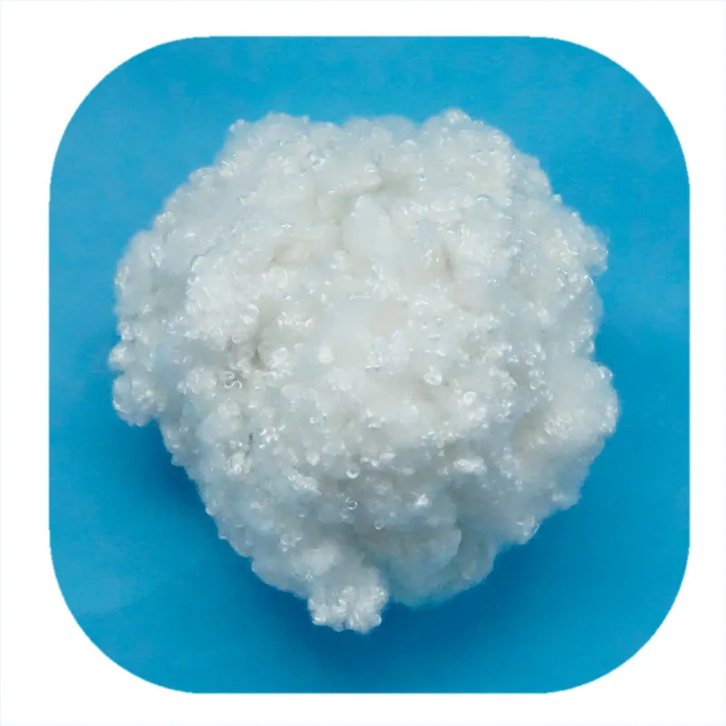 siliconized polyester staple fiber hcs 3d x 64mm
