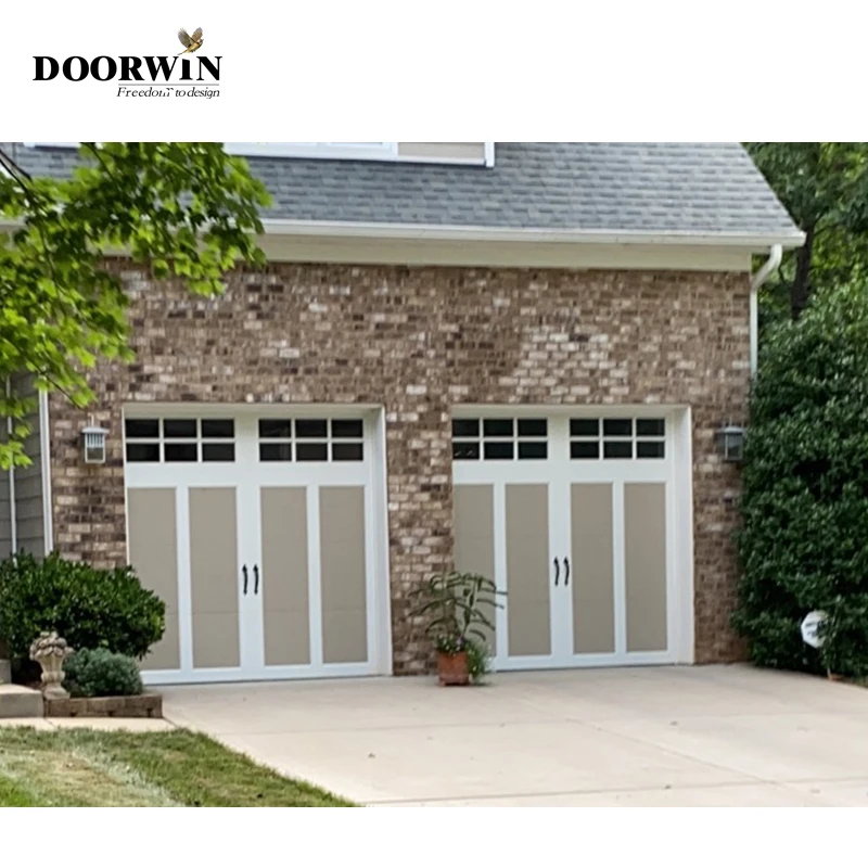 Residential villa waterproofing automatic customize garage door in doors