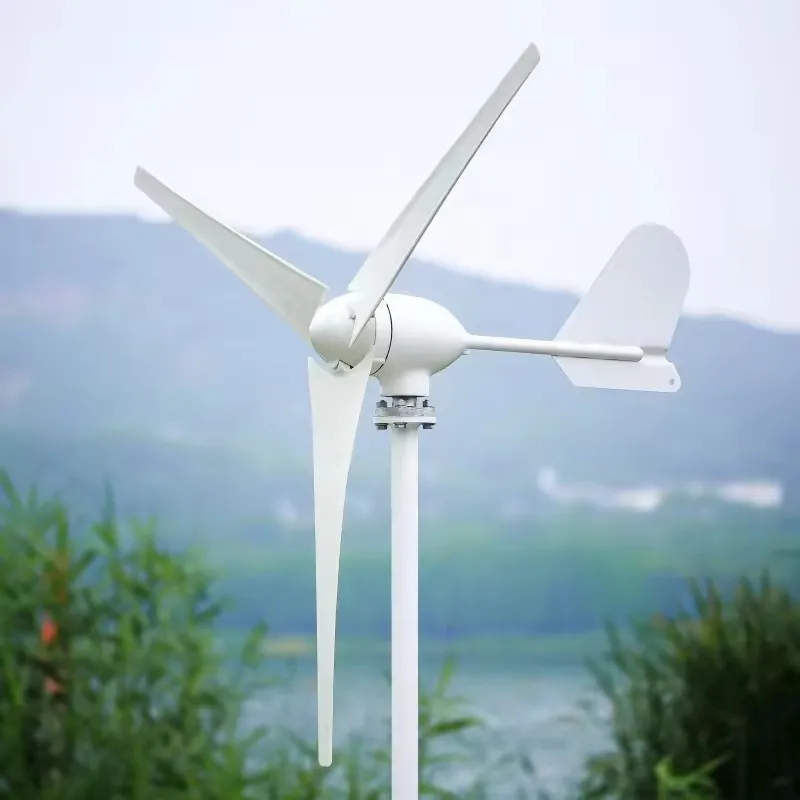 Hot Selling Home Use 3KW Wind Turbine Wind Generator Off Grid Wind Solar Hybrid Power System