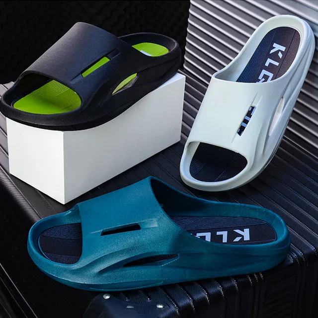 Classical Indoor Outdoor Bathroom Home Slippers For Teenagers Men Shoes Non-slip Sport Slippers Sandals