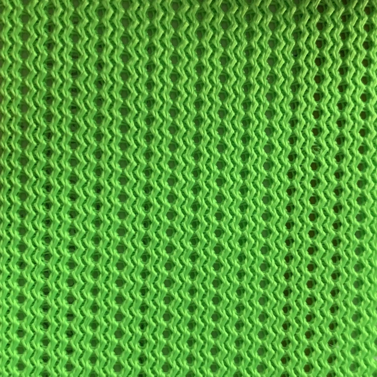Wholesale 3D Spacer Polyester Knitted Stretch Net Mesh Fabric For Shoes Nylon Air Polyester Mesh