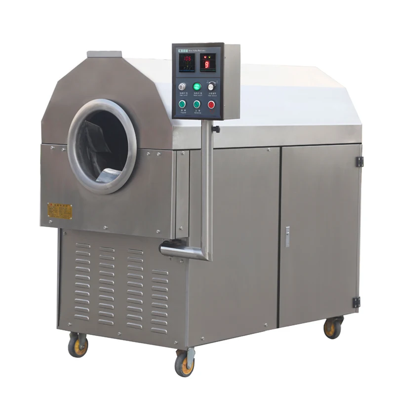 
Cashew nut pumpkin walnut sesame soybean almond roaster rice rapeseed sunflower seeds chili roasting machine peanut roaster 