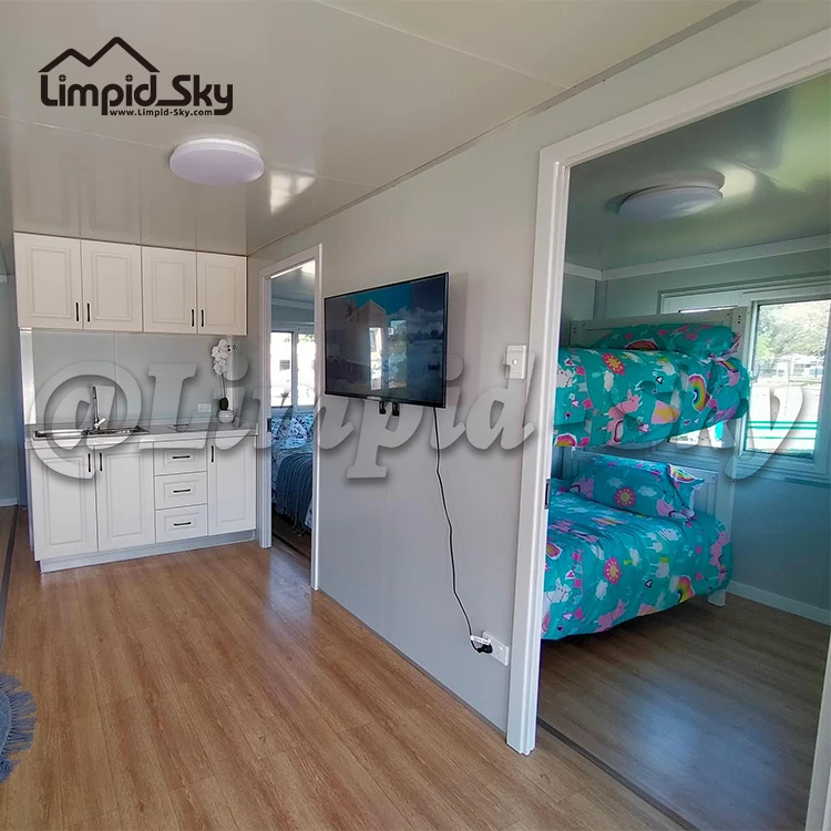 20ft 40ft China Prefab Container Office Portable Tiny Modular Light Steel Easy Install Expandable House Office