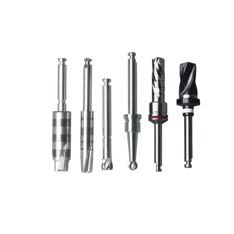 Implant Pilot twist conical drill bit Zirconia Reamer Stopper drill On sale