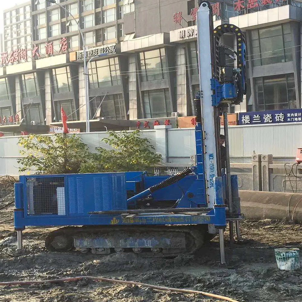 Walker MDL180 full hydraulic rock and earth ground hole drilling machine