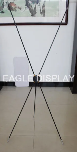 Panda Type X Plastic Frame Floor X Banner Display Stand