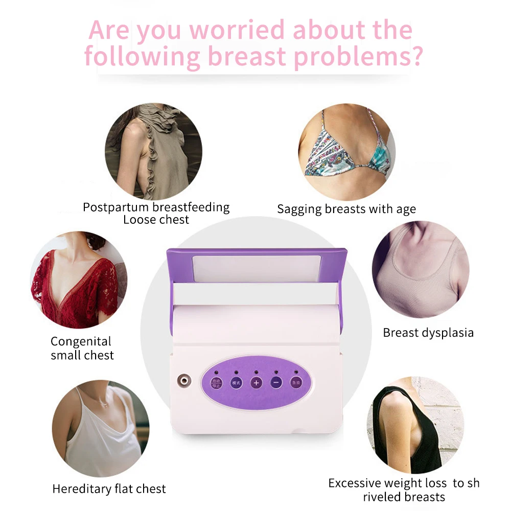 New Product Electric Breast Massager Electric Breast Lifting Machine Vacuum Breast Pump Enlargement