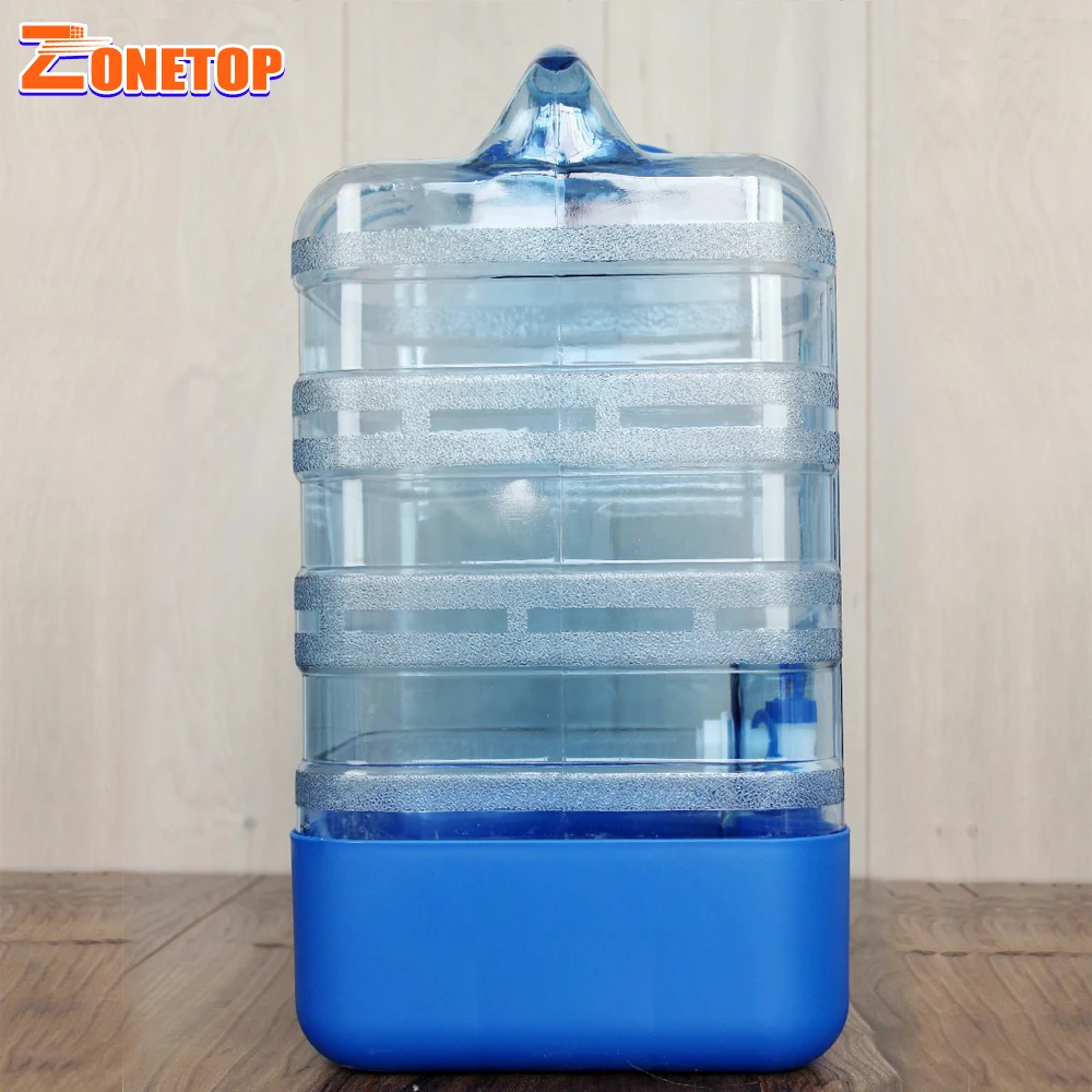 Brand New Reusable Square PC Wide Mouth 4Gal 4 Gallon 15L 15 Liter Plastic Water Bottle