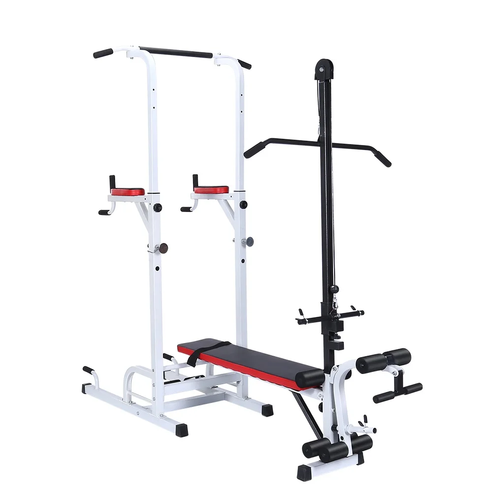 Регулируемая по высоте Выдвижная Силовая Башня с высоким баром, оборудование для спортзала, домашний фитнес-тренажер для тренировки мышц, силовых тренировок