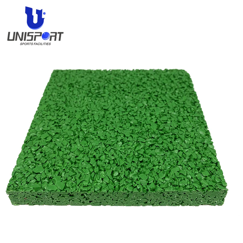 Unisport Custom Good Quality Colorful Epdm Rubber Granules For Kids Playground /Running Track