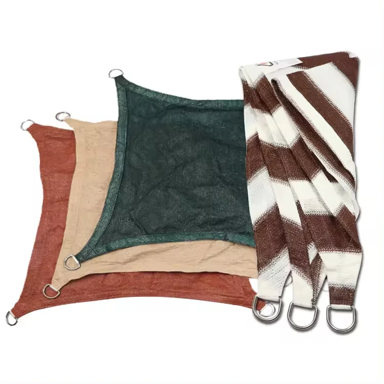 HDPE swimming pool sun square shade sail