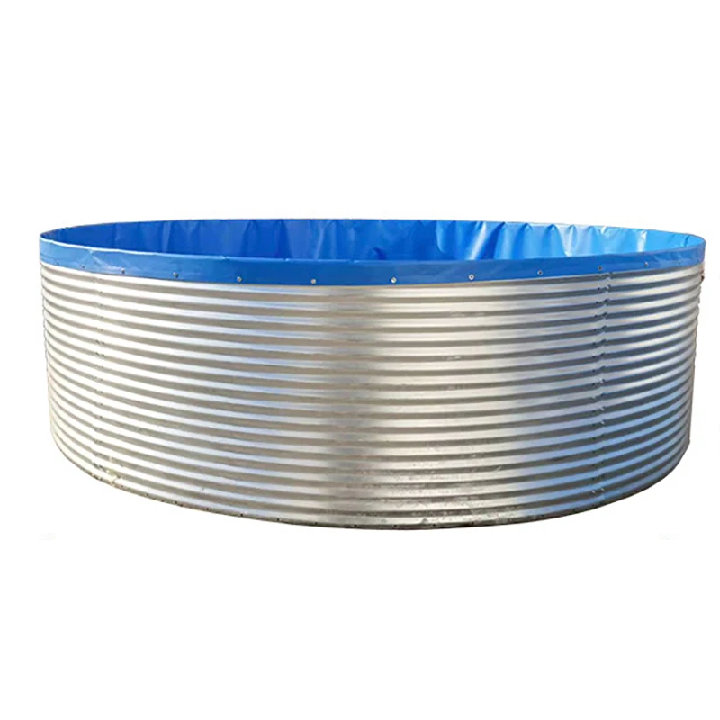 Промышленные круглые фермерские бассейны Брезентовая система аквакультуры резервуар из ПВХ Тилапия пруд аквариум для рыбалки