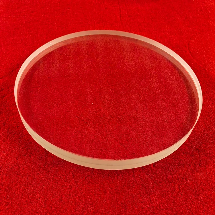 Transparent Circle 25mm Thickness Pyrex Glass Disc Maxos Heat- Resistant Tempered Pyrex Toughened Borosilicate 3.3 Glass