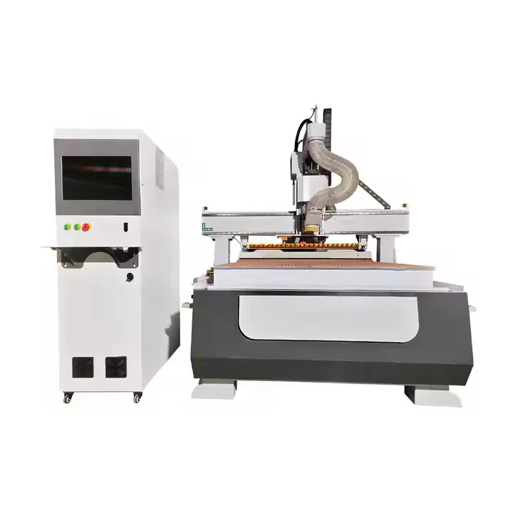 Cabinet Production Line Furniture Making 1530 2040 Automatic Loading And Unloading Table ATC CNCRouter Machine Wood Routers ATC