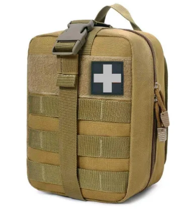 Ems Ifak Transport Assault Bag 1000D Molle Medical Kit Pouch Doctors Medical Tool Bag for Camping Hiking Travel