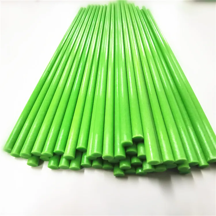 Environmental Protection White GRP Solid Fiberglass Rods