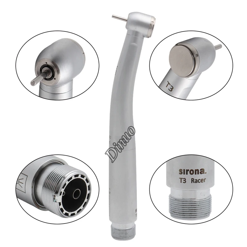 Стоматологическое оборудование T3 наконечник hihgspeed Стандартная головка кнопочный керамический подшипник turbina стоматологический высокоскоростной