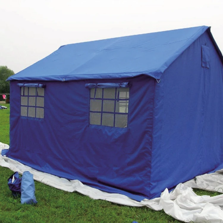 Fast delivery foldable water proof emergency tent shelter unhcr rescue disaster relief tent 8-12 person emergency tent