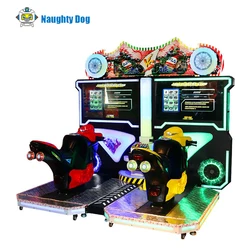 High quality Double Player Coin Operated Arcade Motorcycle Game Machine Racing Simulator Ride Motor Game for Game Center