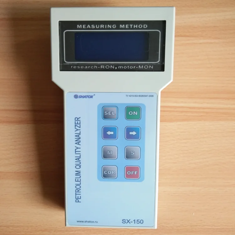 SHATOX SX-150 SX-100K Portable octane number and cetane number tester
