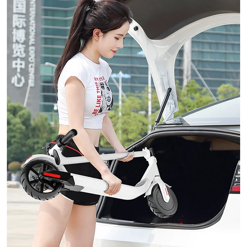 Folding Electric Scooter  High Speed  Double Motor Folding Kick Scooter 11 Inch Wide Wheel Adult Scooter