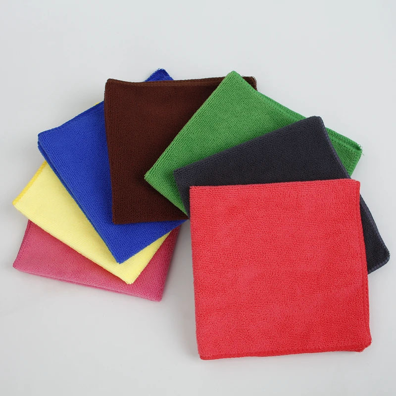 300gsm 30cm x30cm Microfiber Cleaning Cloths Best Seller in Reusable Cleaning Cloths made by Direct Microfiber Manufacturer